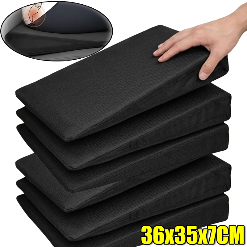 Memory Foam Car Neck Pillow Lumbar Support - Bantalan Kursi Mobil Pereda Kelelahan, Meningkatkan