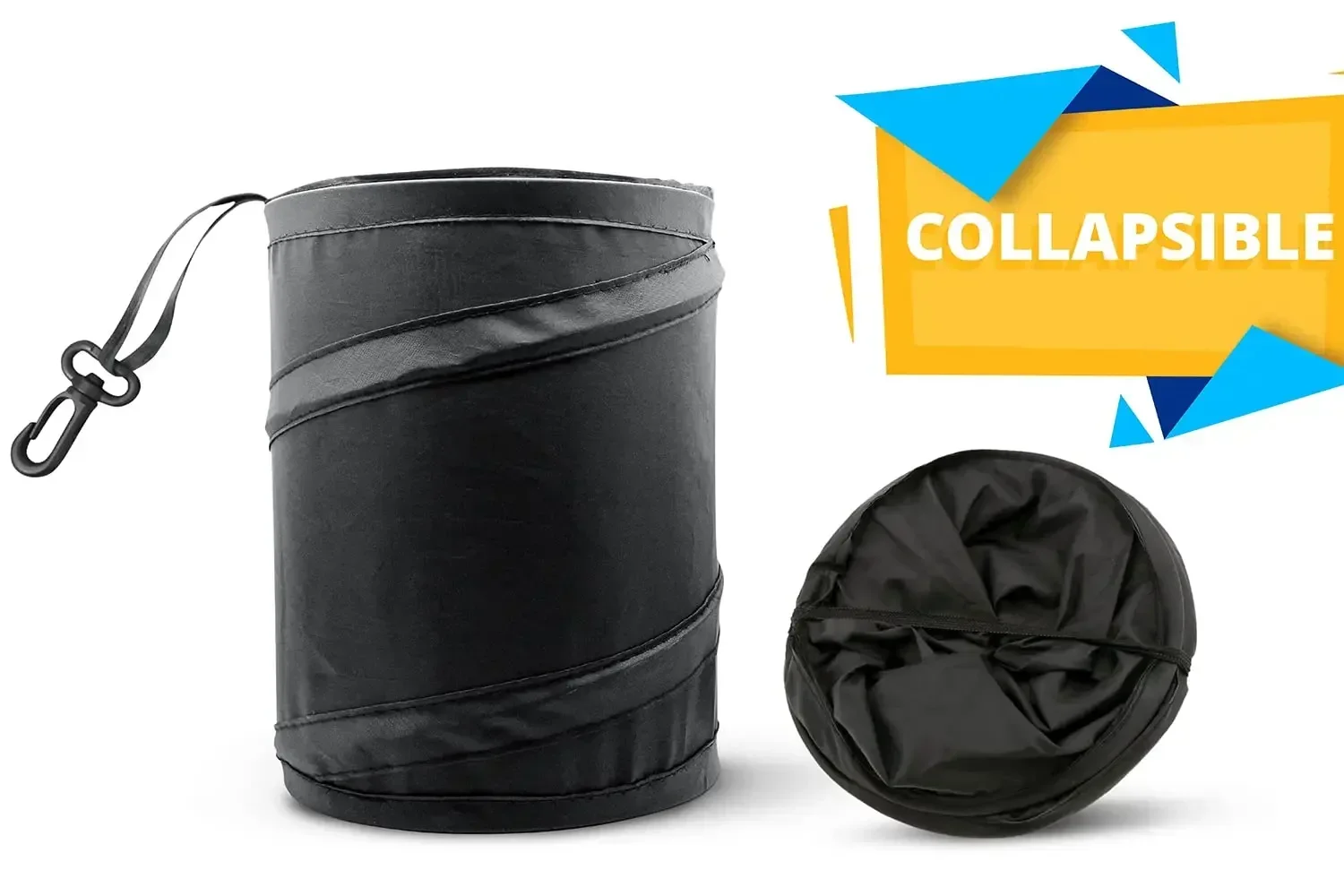 Waterproof Car Trash Can With Lid - Tempat Sampah Mobil, Tempat Sampah Portabel,