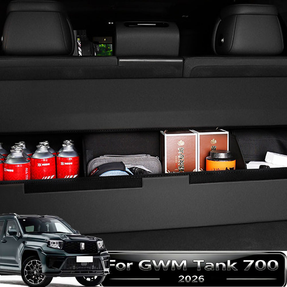 Car Trunk Organizer Foldable Storage Box - Cocok untuk GWM Tank 700 2026,