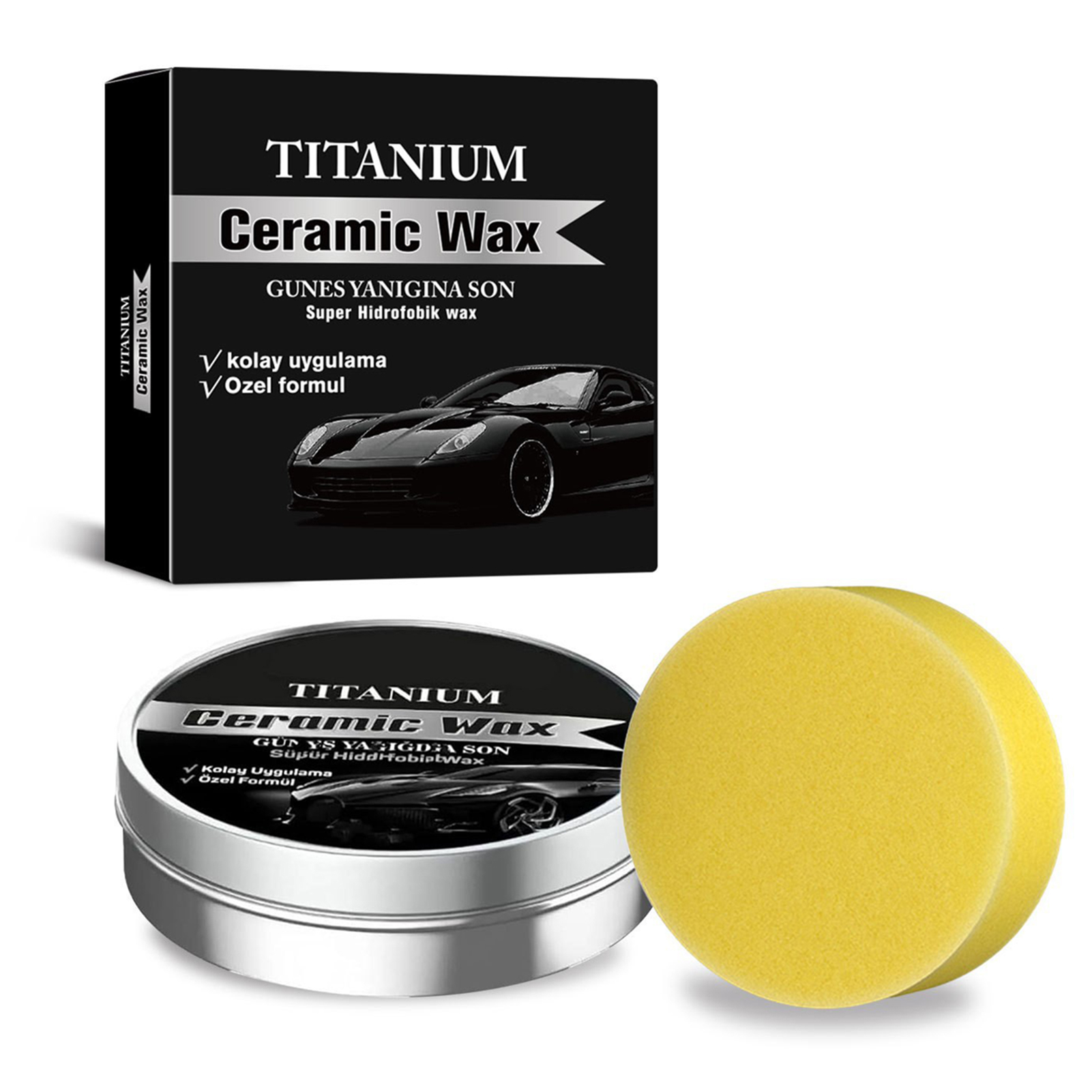 Car Scratch Repair Polishing Wax Paste - 100G Krim Lilin Keramik Lilin Pelapis