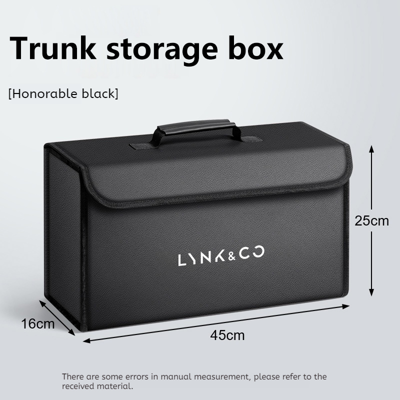 Kotak Penyimpanan Bagasi Kulit - Car Trunk Organizer Foldable Storage Box ulasan dan harga