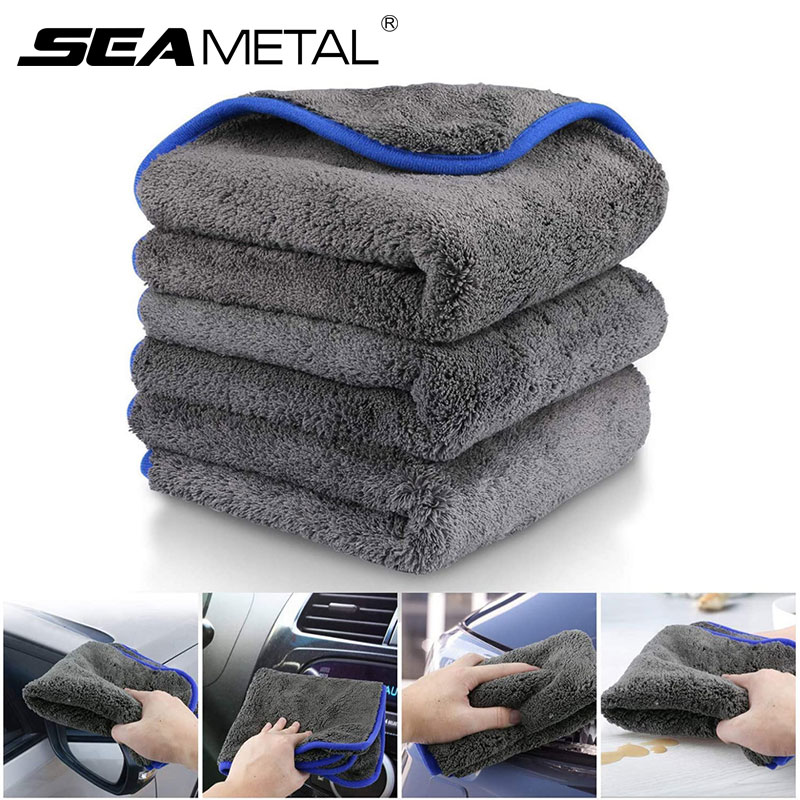 Seam1200gsm handuk cuci mobil  - Microfiber Car Drying Towel Super Absorbent ulasan dan harga