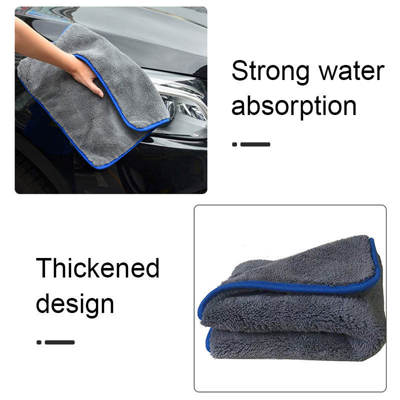 Seam1200gsm handuk cuci mobil  - Microfiber Car Drying Towel Super Absorbent ulasan dan harga