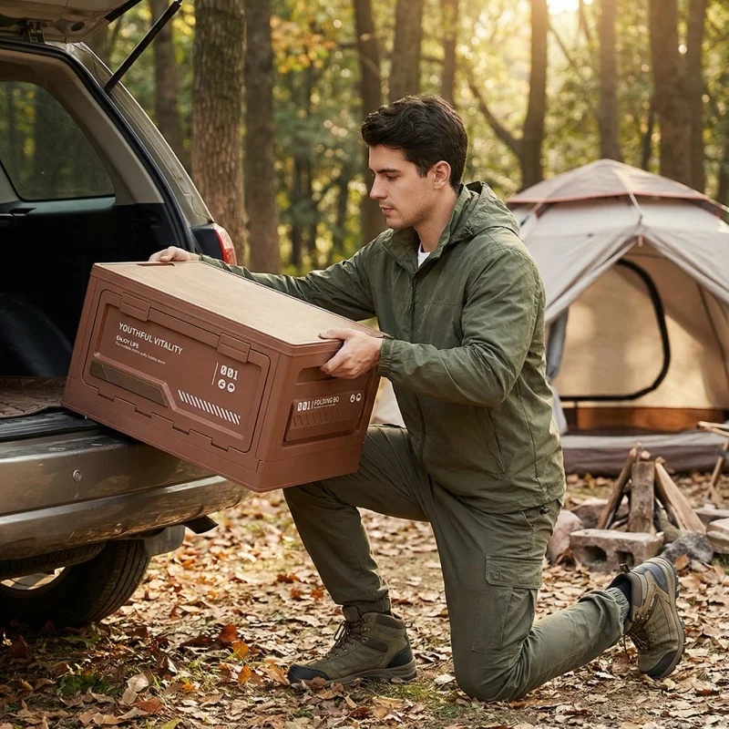 Kotak Penyimpanan Lipat untuk  - Car Trunk Organizer Foldable Storage Box ulasan dan harga