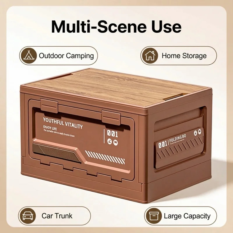 Kotak Penyimpanan Lipat untuk  - Car Trunk Organizer Foldable Storage Box ulasan dan harga