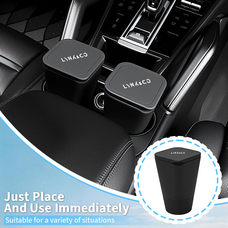 Tempat Sampah Silikon untuk Pi - Waterproof Car Trash Can With Lid ulasan dan harga