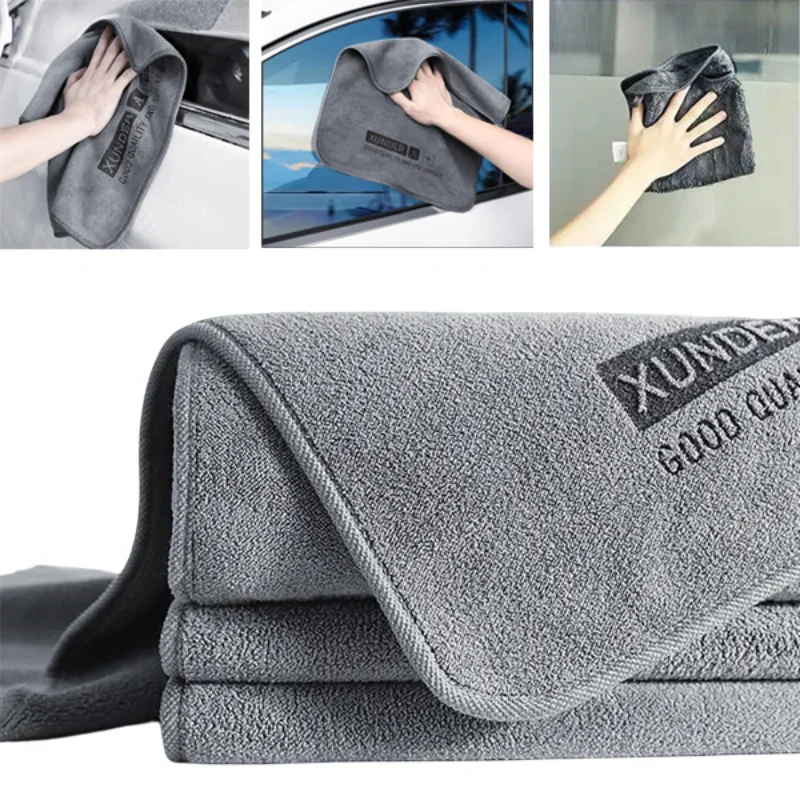 Handuk Cuci Mobil Microfiber L - Microfiber Car Drying Towel Super Absorbent ulasan dan harga