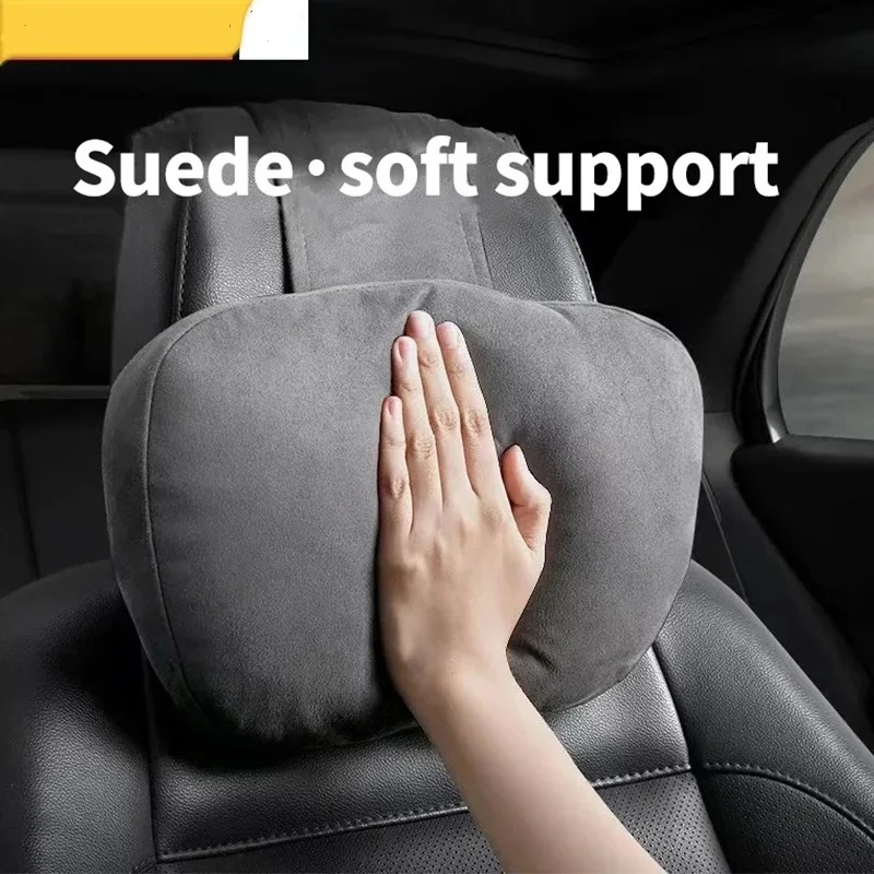 Bantal Sandaran Kepala Kursi M - Memory Foam Car Neck Pillow Lumbar Support ulasan dan harga