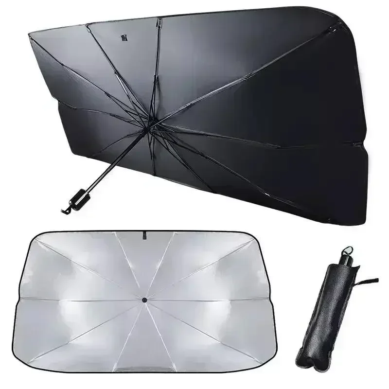Pelindung Matahari Mobil yang  - Car Sunshade Windshield Umbrella Foldable ulasan dan harga