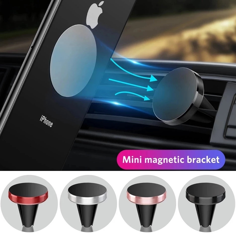 Penyangga Ponsel Mobil Magneti - Magnetic Phone Holder For Car Vent ulasan dan harga