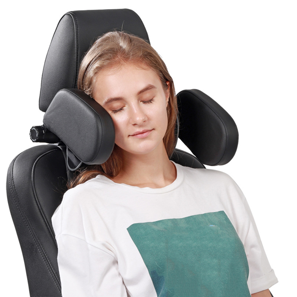 Bantal Sandaran Kepala Leher M - Memory Foam Car Neck Pillow Lumbar Support ulasan dan harga