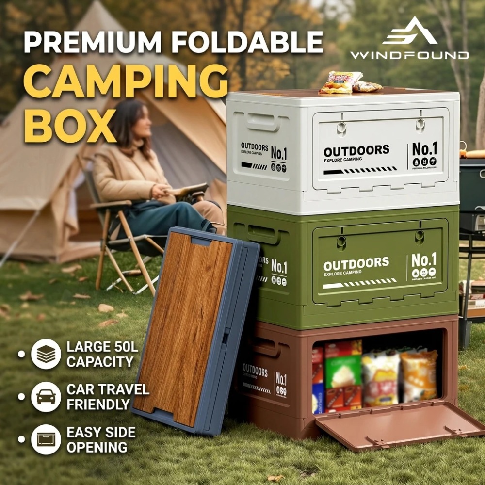 Kotak Penyimpanan Lipat untuk  - Car Trunk Organizer Foldable Storage Box ulasan dan harga