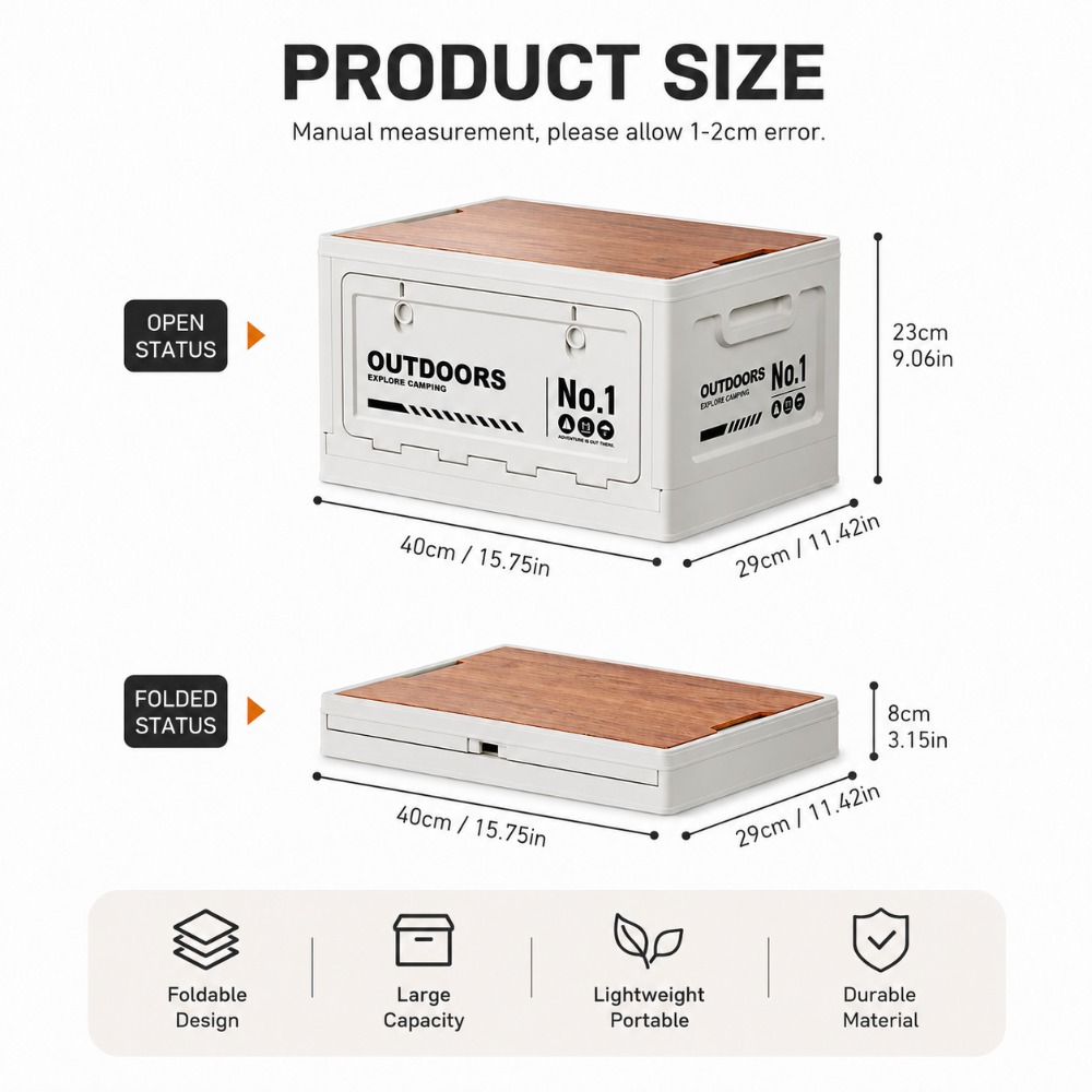 Kotak Penyimpanan Lipat untuk  - Car Trunk Organizer Foldable Storage Box ulasan dan harga