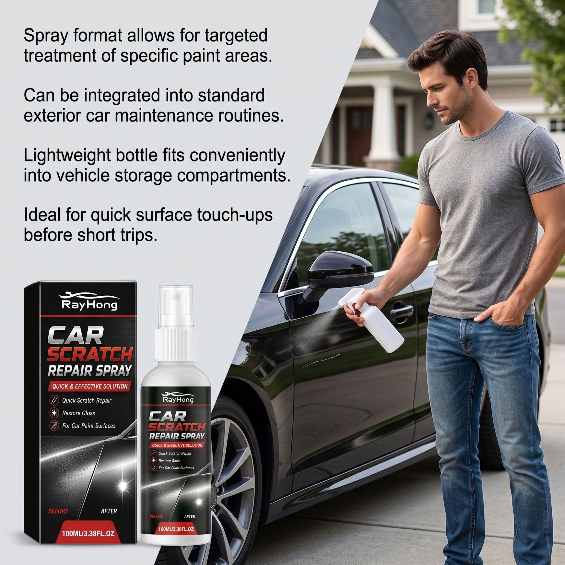 Semprotan Nano Penghilang Gore - Car Care ulasan dan harga