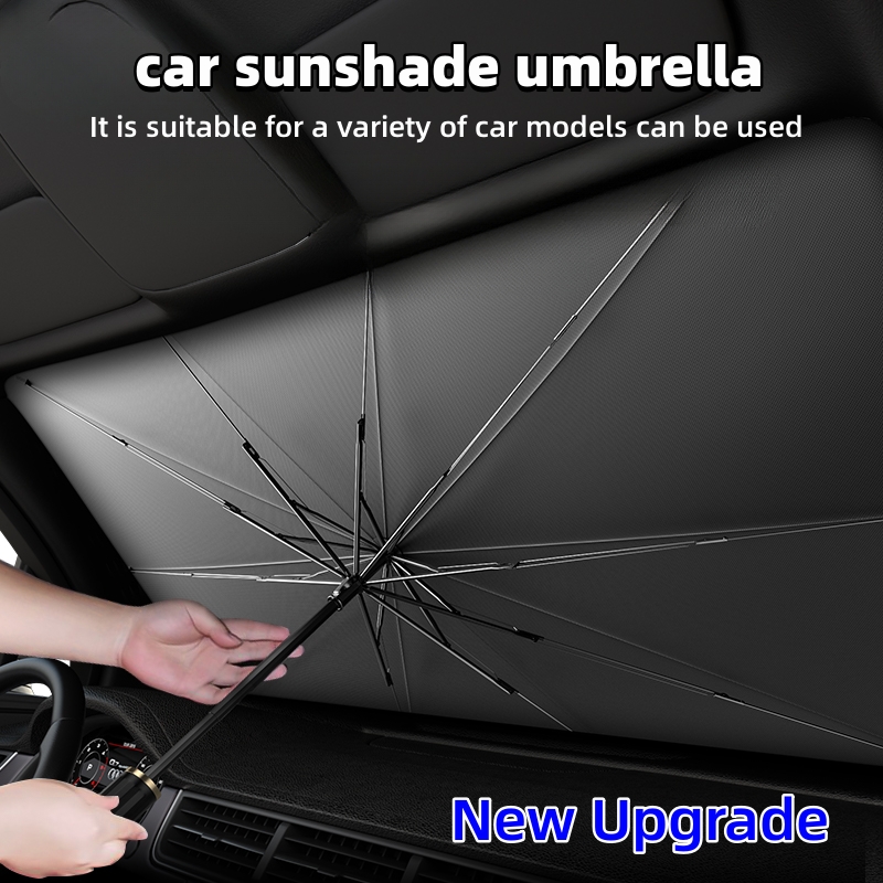 Payung kaca depan mobil, payun - Car Sunshade Windshield Umbrella Foldable ulasan dan harga