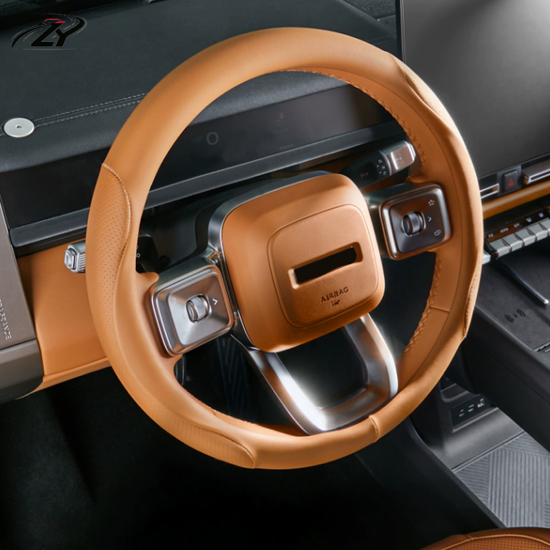 Untuk Chery ICAR V27 ICAUR V27 - Car Steering Wheel Cover Anti Slip Breathable ulasan dan harga