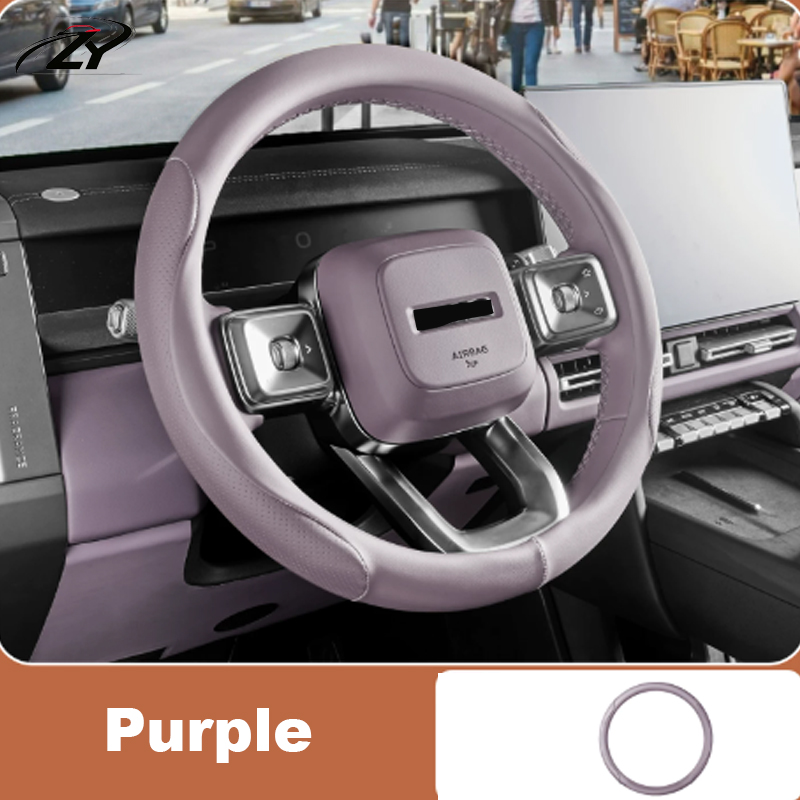 Untuk Chery ICAR V27 ICAUR V27 - Car Steering Wheel Cover Anti Slip Breathable ulasan dan harga