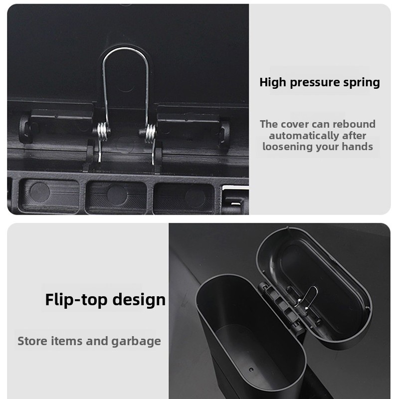 Untuk Tempat Sampah Mobil Merc - Waterproof Car Trash Can With Lid ulasan dan harga